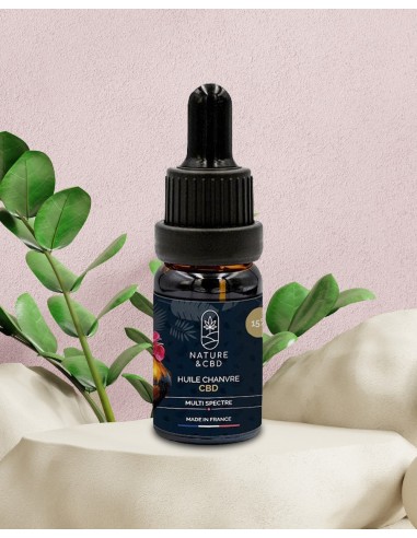 Huile Premium - Nature & CBD - 15% - Chanvre