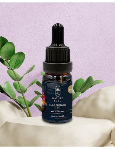 Huile Premium - Nature & CBD - 10% - Chanvre