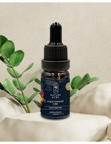 Huile Premium - Nature & CBD - 5% - Chanvre