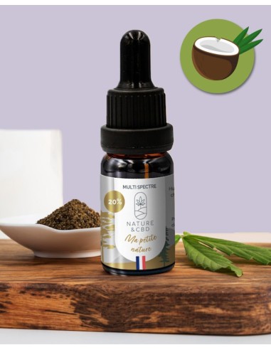 Huile CBD Coco - 20% - Ma Petite Nature