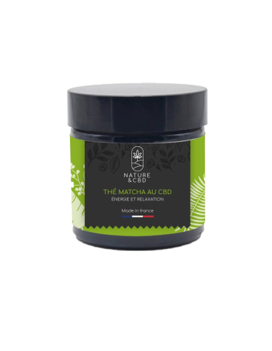 Thé Matcha au CBD - Nature & CBD